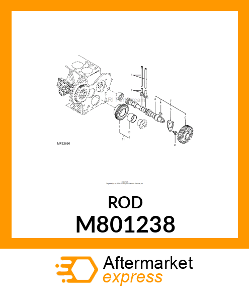 PUSH ROD M801238