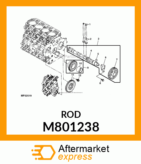 PUSH ROD M801238