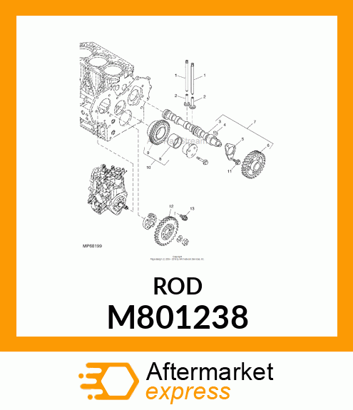 PUSH ROD M801238