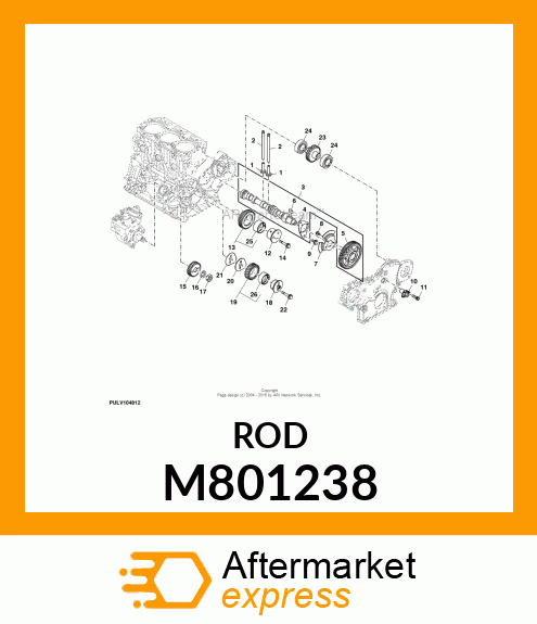 PUSH ROD M801238