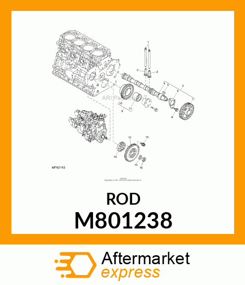 PUSH ROD M801238