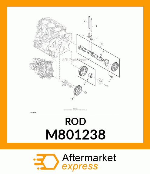 PUSH ROD M801238