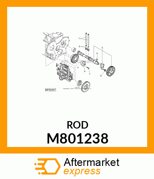 PUSH ROD M801238