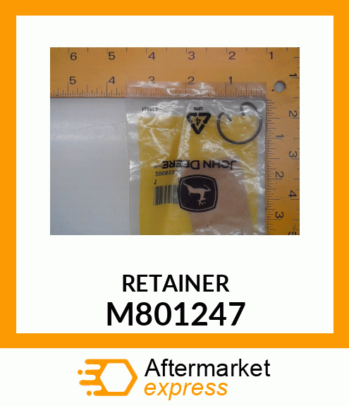 RETAINER, PIN M801247