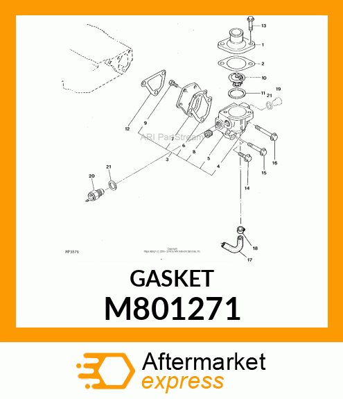 GASKET, GASKET, CASE M801271