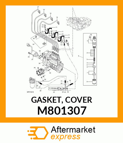 GASKET, COVER M801307