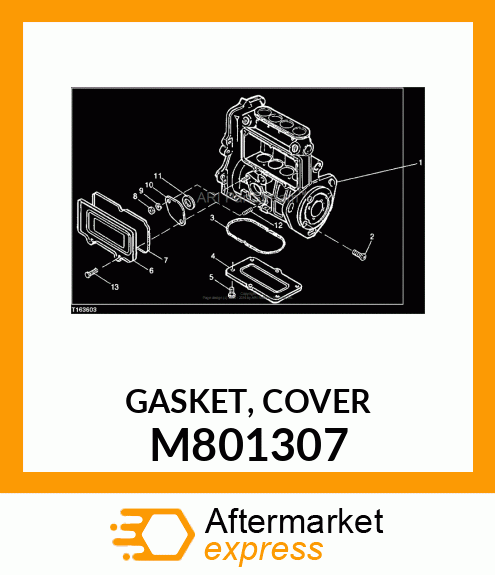 GASKET, COVER M801307