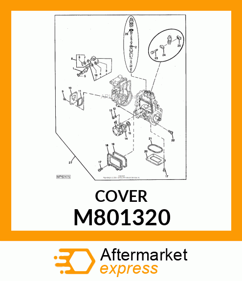 Cover M801320