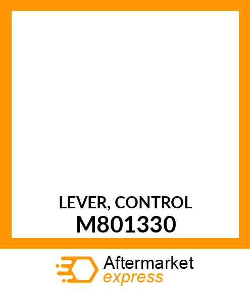 LEVER, CONTROL M801330