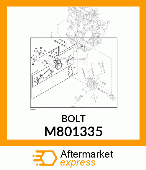 BOLT M801335