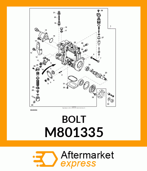 BOLT M801335