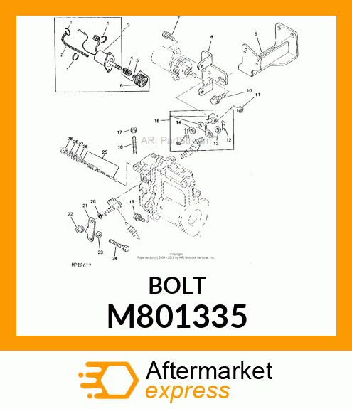 BOLT M801335