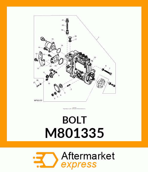 BOLT M801335