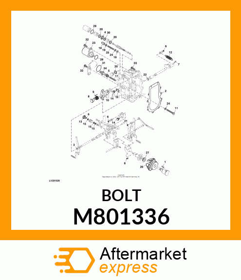 BOLT M801336