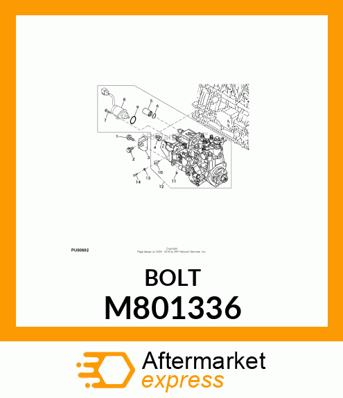 BOLT M801336