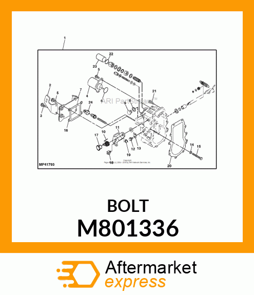 BOLT M801336