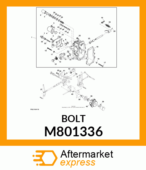 BOLT M801336