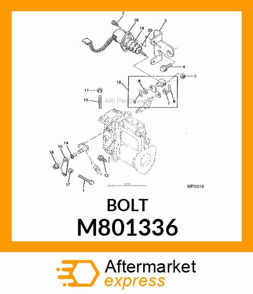 BOLT M801336