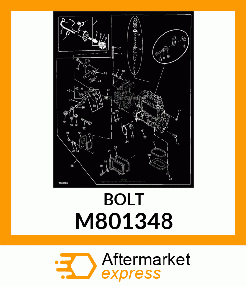 BOLT M801348