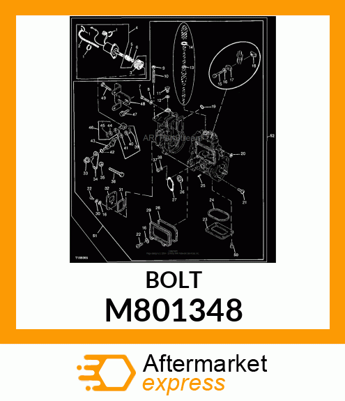 BOLT M801348