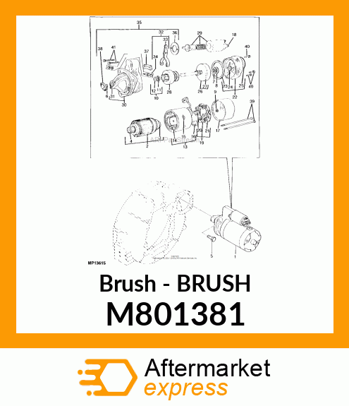 Brush M801381