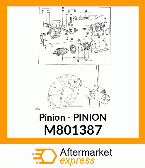 Pinion M801387