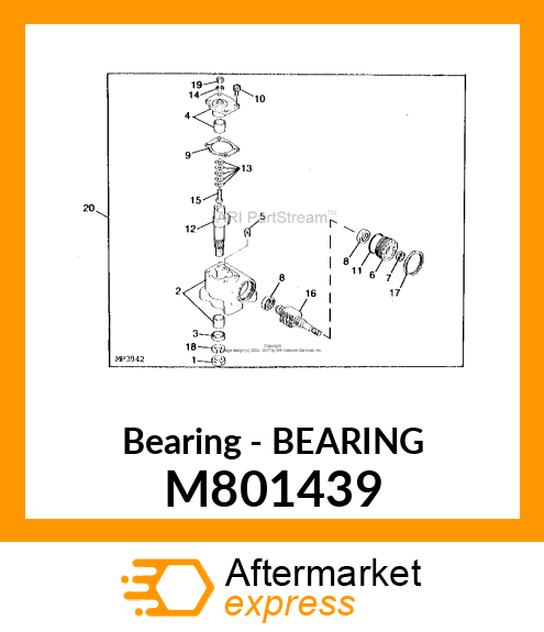 Bearing - BEARING M801439