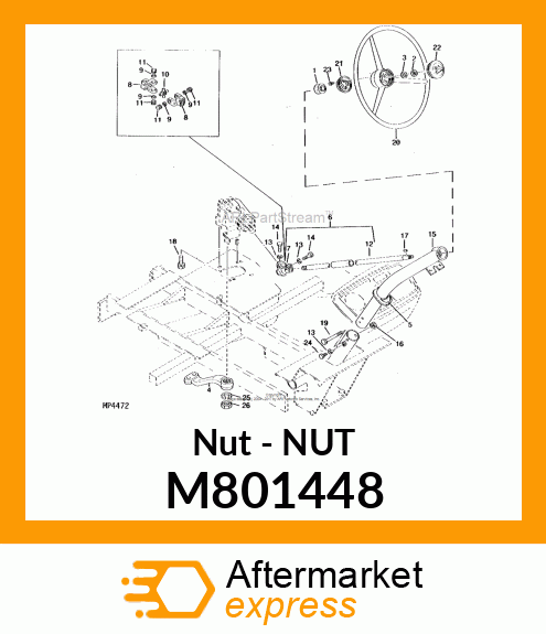 Nut M801448