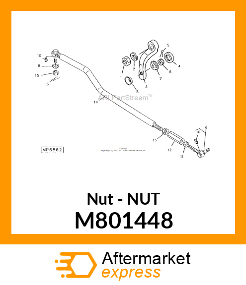 Nut M801448