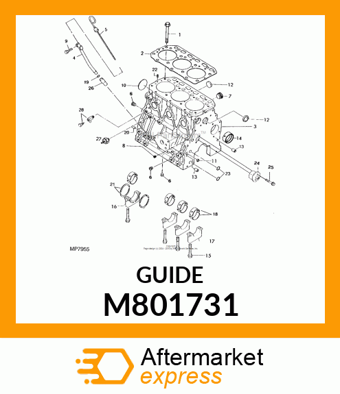 Guide M801731