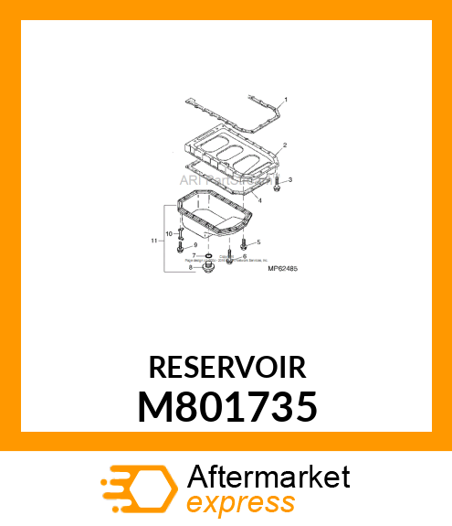 INTERMEDIATE, SUMP M801735