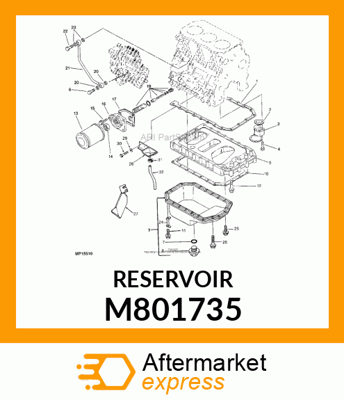 INTERMEDIATE, SUMP M801735