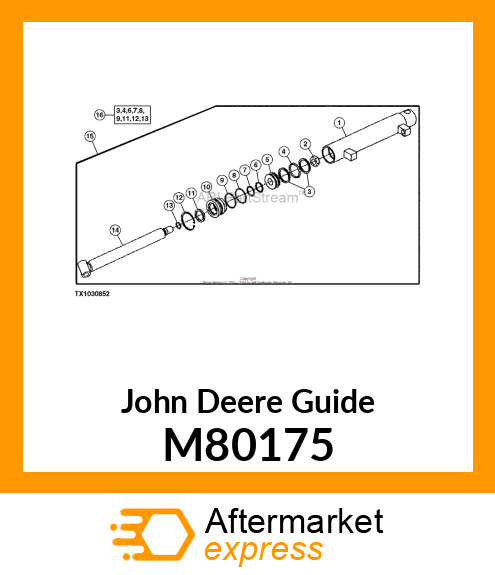 GUIDE, HEAD M80175