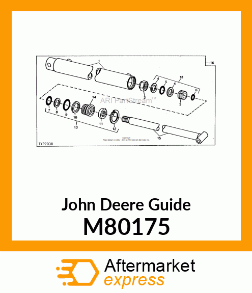 GUIDE, HEAD M80175