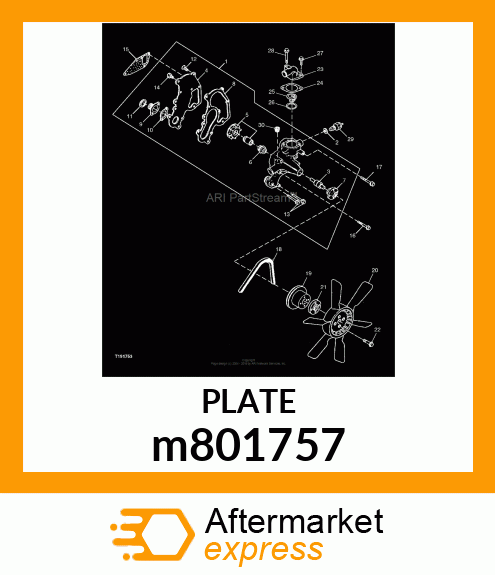 PLATE m801757