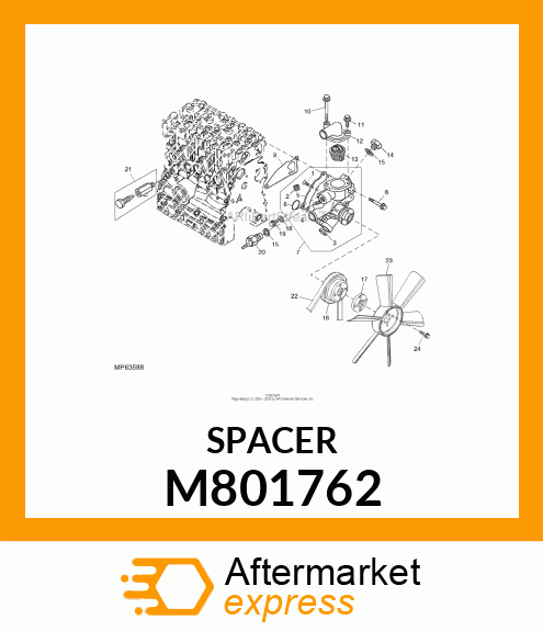 SPACER M801762