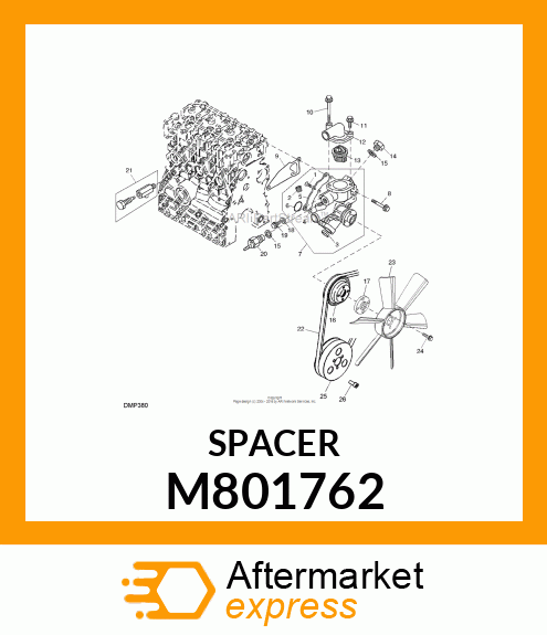 SPACER M801762