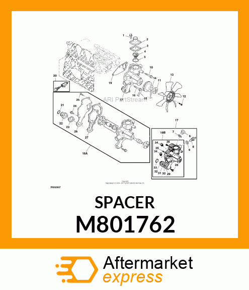 SPACER M801762