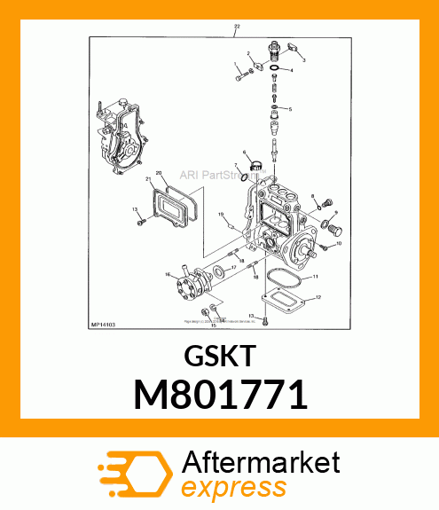 GASKET, COVER M801771