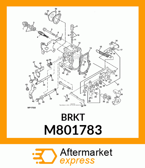 REGULATOR HANDLE M801783