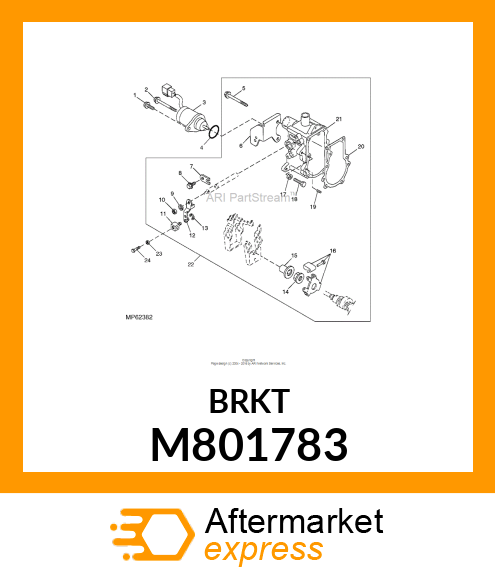 REGULATOR HANDLE M801783