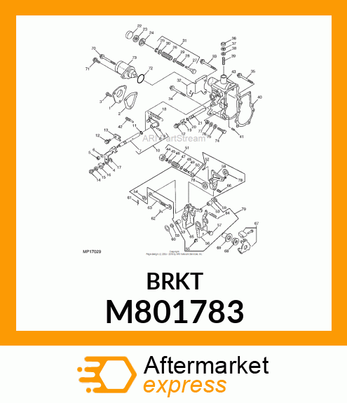 REGULATOR HANDLE M801783