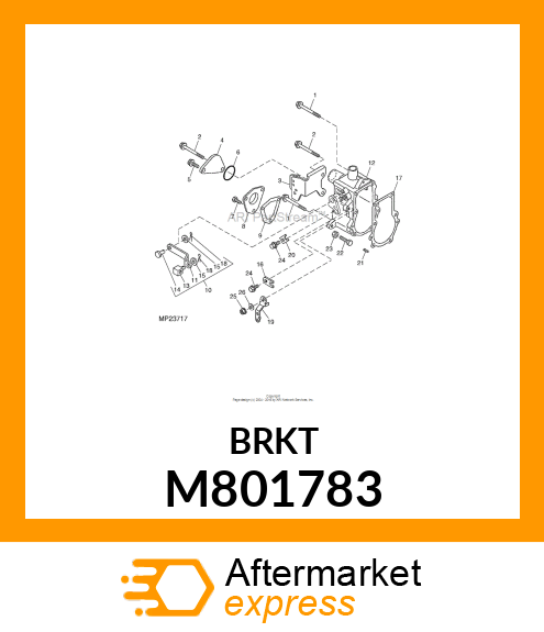 REGULATOR HANDLE M801783