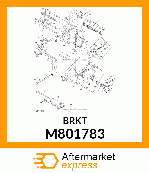 REGULATOR HANDLE M801783