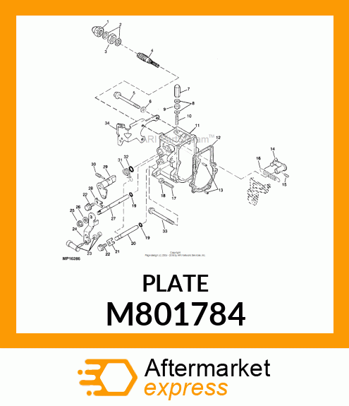 PLATE M801784