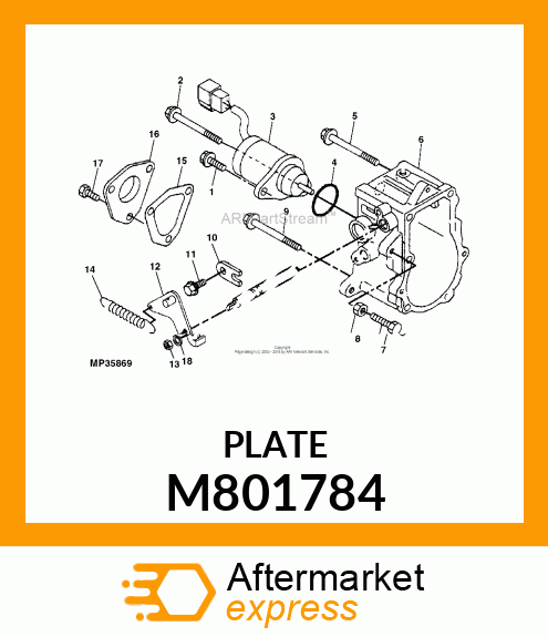 PLATE M801784