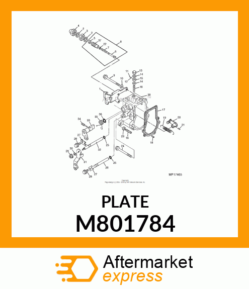 PLATE M801784