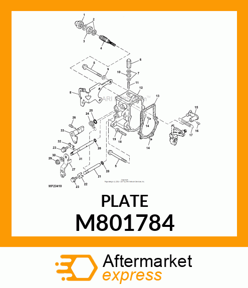 PLATE M801784