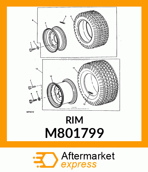 Rim - RIM W11 X 20 M801799