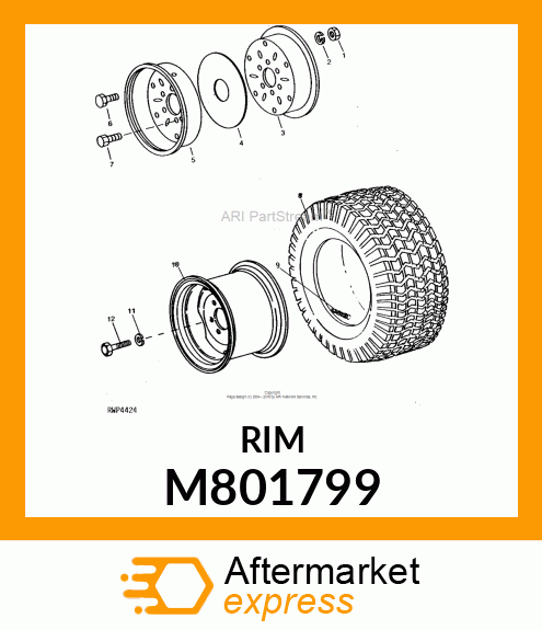 Rim - RIM W11 X 20 M801799